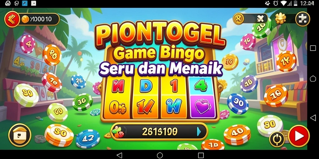 Gameplay seru PIONTOGEL yang menghadirkan Bingo interaktif.