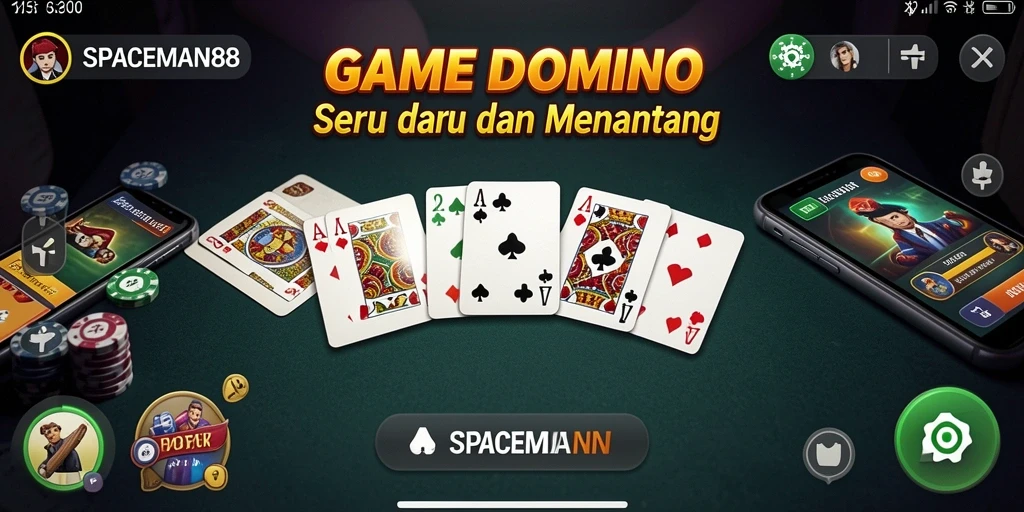 Tampilan gameplay SPACEMAN88 yang menarik dan interaktif.